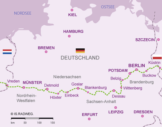 Europaradweg R1 Deutschland Europaradweg R1 Deutschland